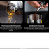 Complete Cocktail Shaker Bar Tool Kit 750ml, Home Bartender Mixology Set with Bamboo Storage Stand for Home Bar