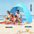 Instant Pop Up Beach Tent Quick Setup Sun Shelter Portable UV Protection Outdoor Camping Tent for 2-3 Person-200*165*130cm