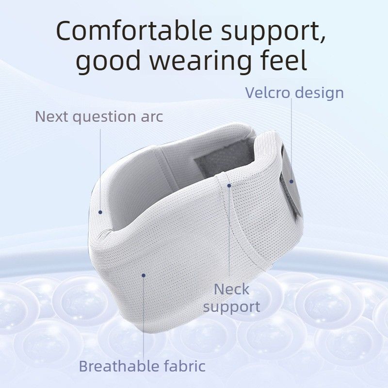 Neck Brace, Cervical Collar - Grey, Size M (for under 140 lbs)