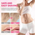 Women Electric Shaver for Hair Removal, Rechargeable Waterproof 2‑in‑1 Double‑Sided Razor, Wet & Dry Use Portable Body Hair Trimmer for Legs Armpits Bikini