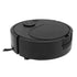 Robot Vacuum Cleaner Multifunctional USB Charging Mini Smart Sweeping Robot for Wooden Flooring Tile Carpet Black