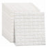 3D Wallpaper Self Adhesive Waterproof Cuttable Odorless Faux Brick Wall Panel for Living Room Bedroom White 10pcs