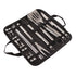 20pcs Barbecue Utensils Food Grade Stainless Steel Skewer Fork Knife BBQ Tool Set for Camping Hiking