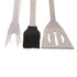 20pcs Barbecue Utensils Food Grade Stainless Steel Skewer Fork Knife BBQ Tool Set for Camping Hiking