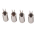 20pcs Barbecue Utensils Food Grade Stainless Steel Skewer Fork Knife BBQ Tool Set for Camping Hiking