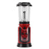 Radio Lantern Hand Crank USB Rechargeable Multi Functional AM FM Emergency Radio LED Flashlight for Camping Hiking Red