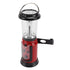 Radio Lantern Hand Crank USB Rechargeable Multi Functional AM FM Emergency Radio LED Flashlight for Camping Hiking Red
