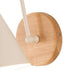 Corridor Wall Lamp Iron Lampshade Wall Mounted Curved Light for Bedroom Living Room Study Without Lamp Bulb White