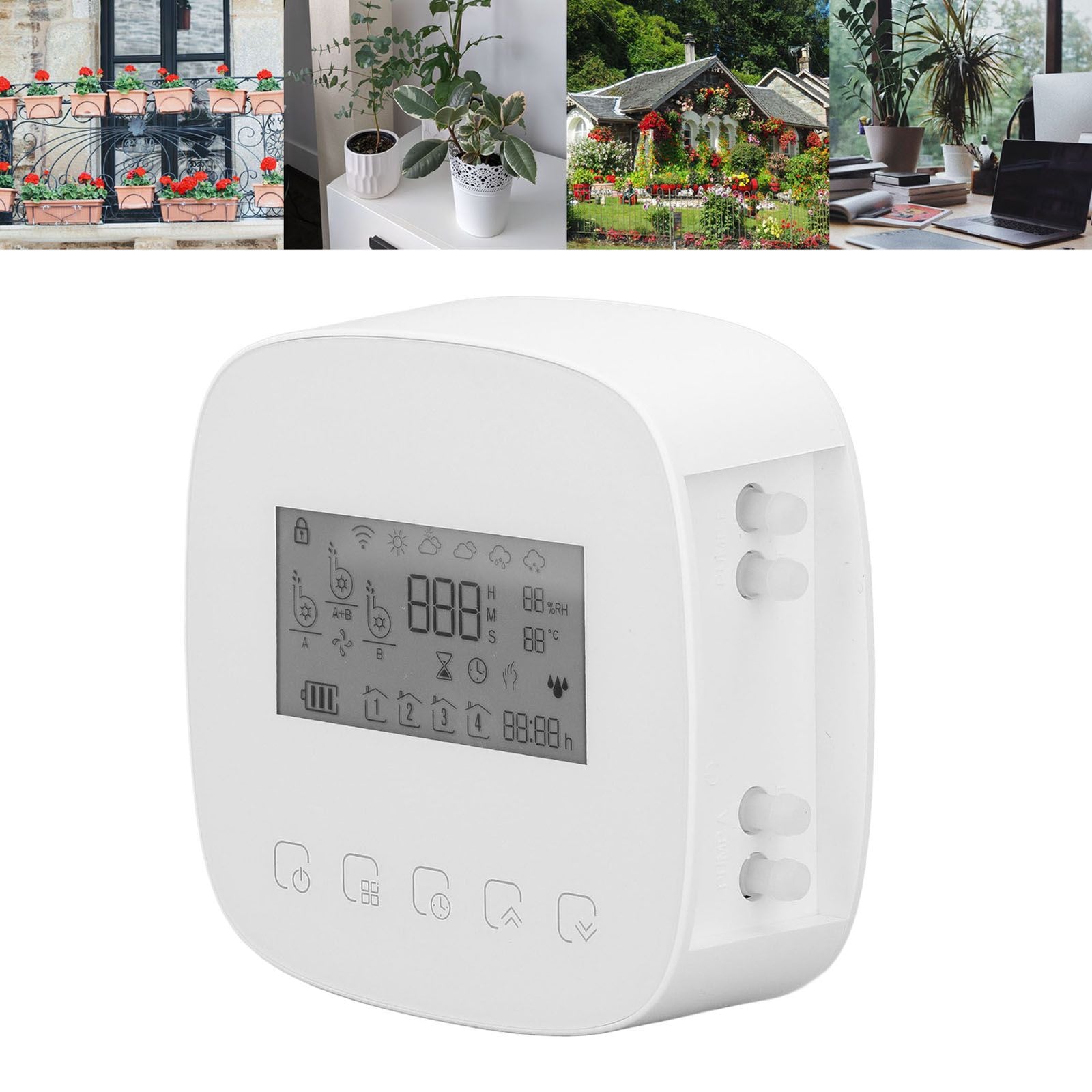 Automatic Drip Irrigation Kit Smart APP WiFi Programmable Timing Irrigaition System Automatic Garden Plants Watering Device