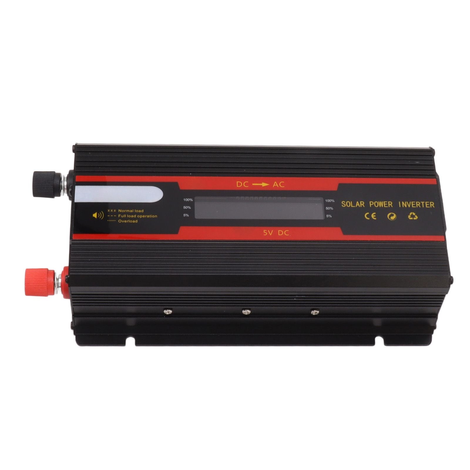 1000W Power Inverter Universal Dual Voltage 12V 24V‑220V Car Solar Power Inverter with LCD Display