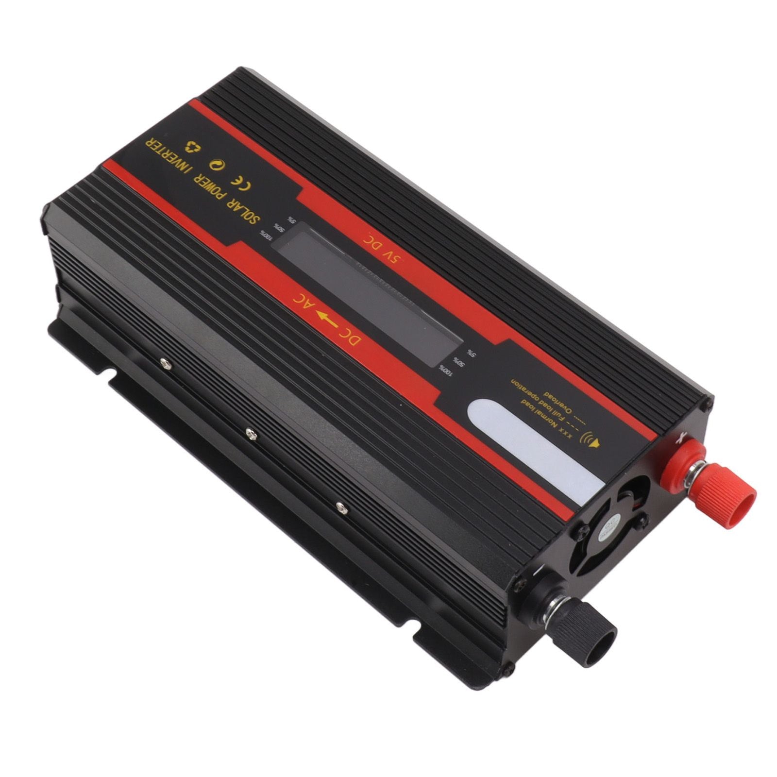 1000W Power Inverter Universal Dual Voltage 12V 24V‑220V Car Solar Power Inverter with LCD Display