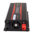 1000W Power Inverter Universal Dual Voltage 12V 24V‑220V Car Solar Power Inverter with LCD Display