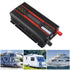 1000W Power Inverter Universal Dual Voltage 12V 24V‑220V Car Solar Power Inverter with LCD Display