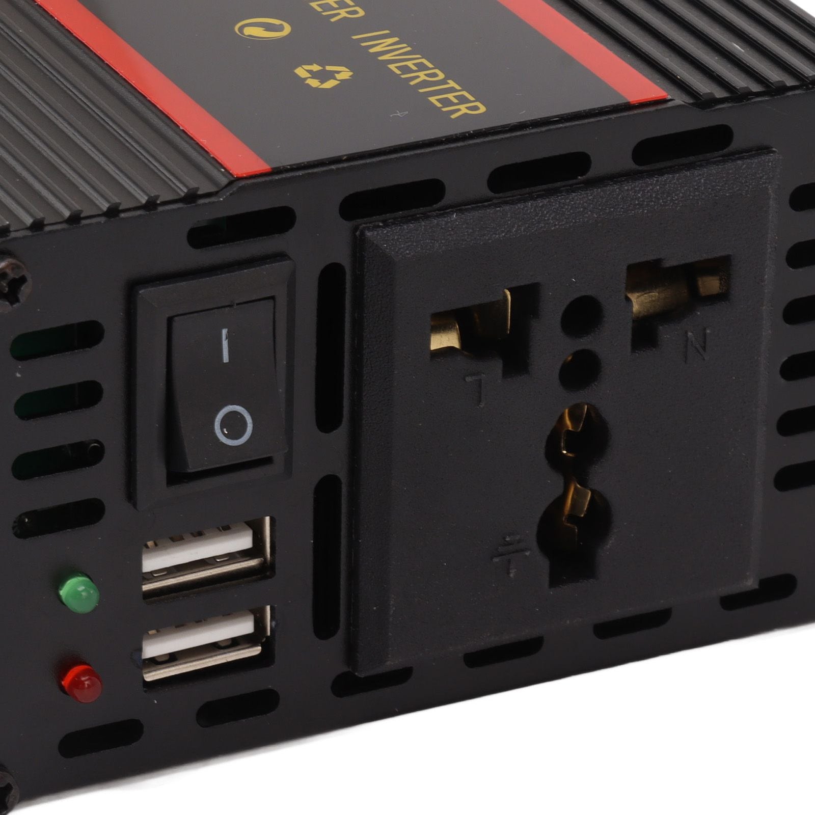 1000W Power Inverter Universal Dual Voltage 12V 24V‑220V Car Solar Power Inverter with LCD Display