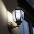 Hex Garden Wall Lamp Waterproof Outdoor Wall Light Corridor Courtyard Balcony Lamp Black