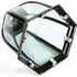 Hex Garden Wall Lamp Waterproof Outdoor Wall Light Corridor Courtyard Balcony Lamp Black