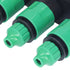 Water Hose Splitter ABS Material 4 Way Stainless Durable Garden Irrigation Faucet Splitter for Patio Farm
