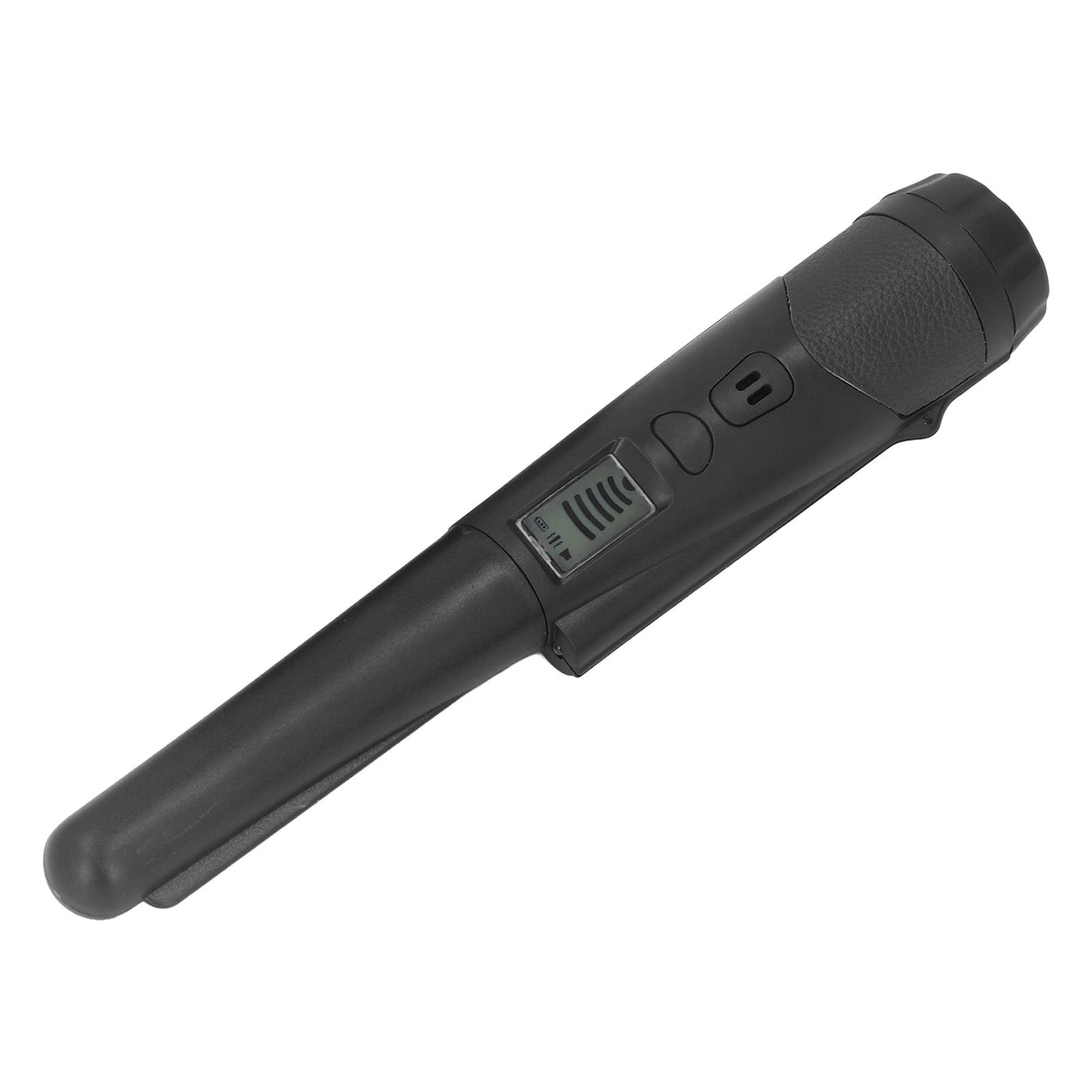 Metal Detector Professional High Sensitivity Portable Handheld Metal Detector with LCD Display Flashlight Function Black
