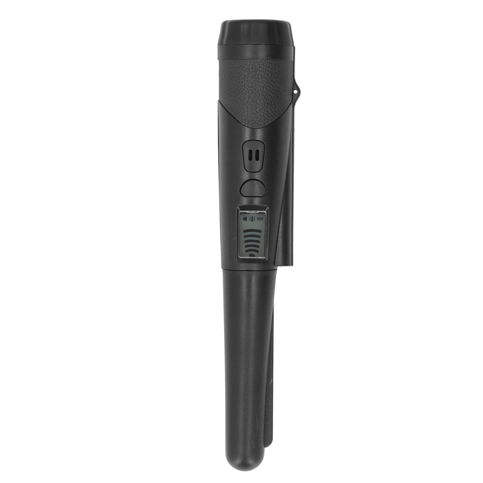 Metal Detector Professional High Sensitivity Portable Handheld Metal Detector with LCD Display Flashlight Function Black