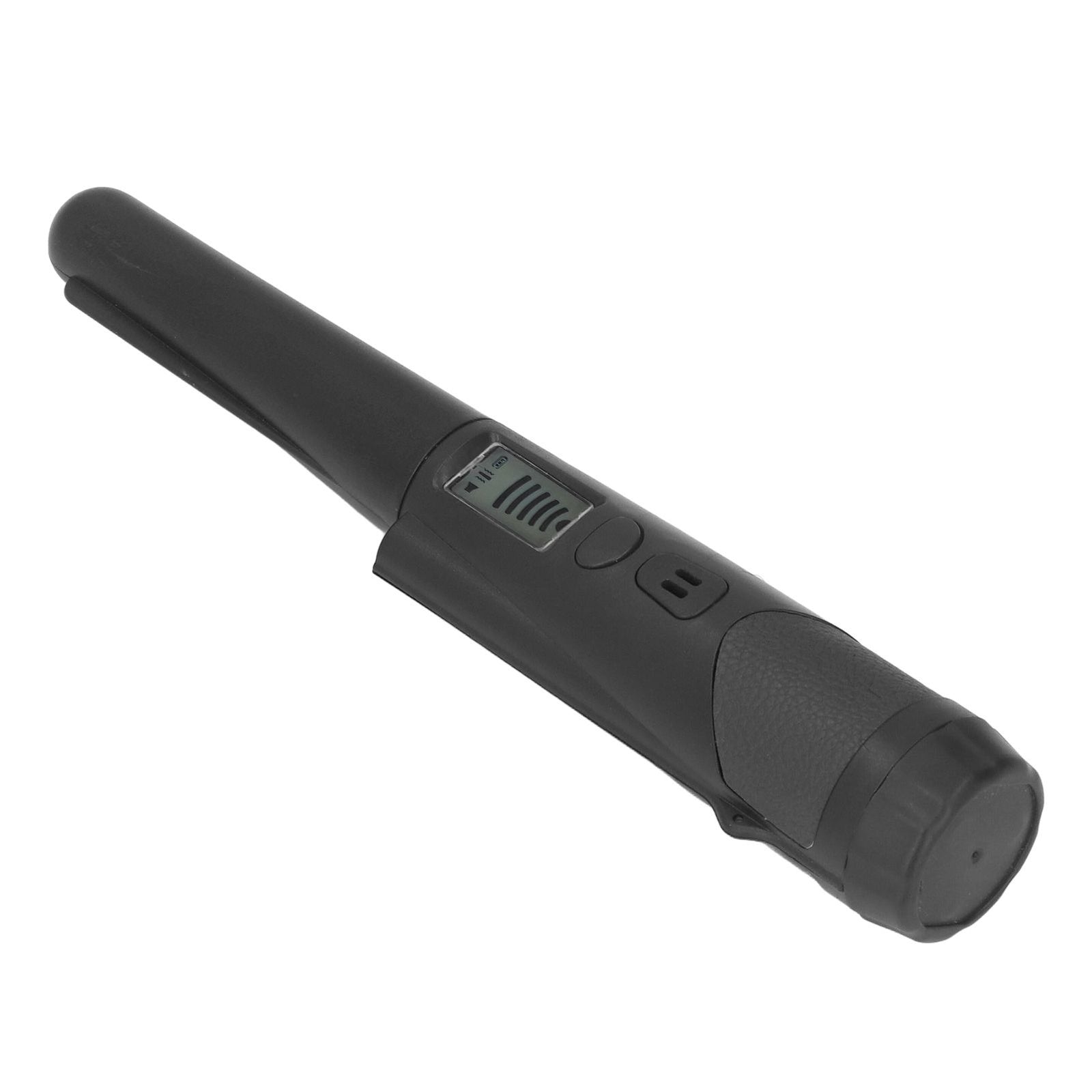 Metal Detector Professional High Sensitivity Portable Handheld Metal Detector with LCD Display Flashlight Function Black