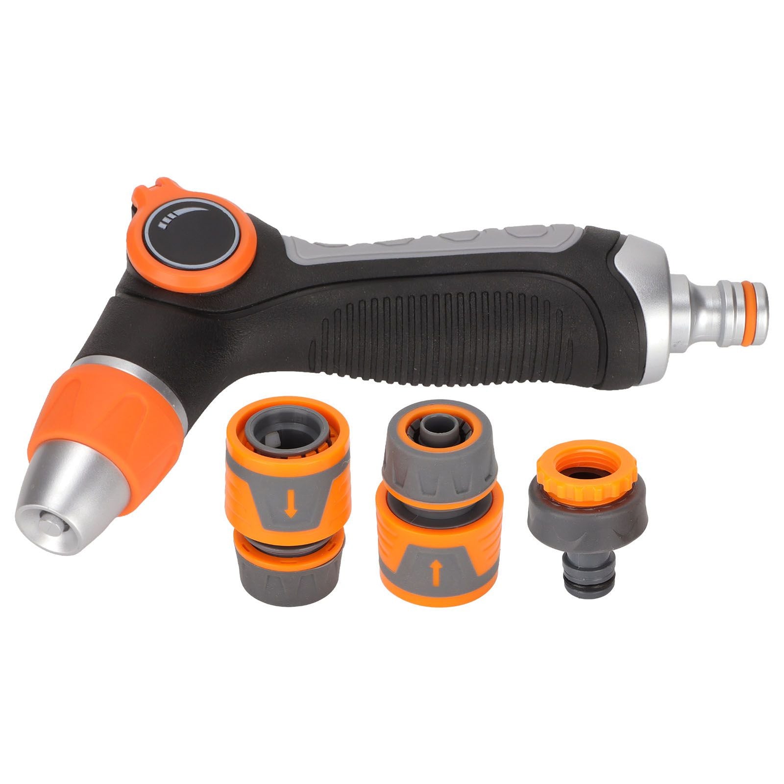 Garden Hose Nozzle Hose Rotating Adjustment Hose Thumb Sprayer for Watering Car Wash Yard Cleaning