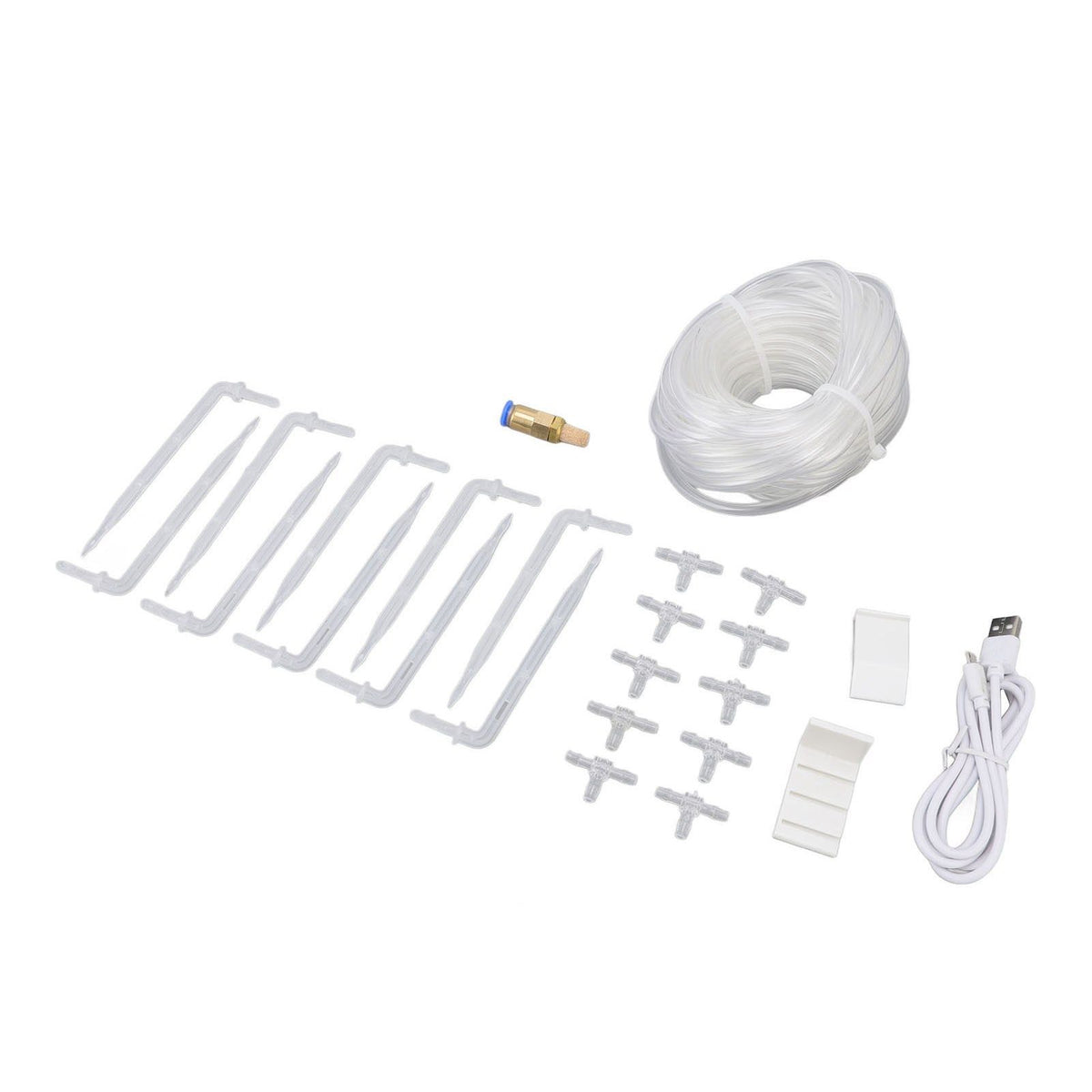 Micro Automatic Drip Irrigation Kit Programmable Timer Solar Multi Function Automatic Watering Sprayer with LED Display