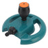 Garden Sprinkler Automatic Rotation 360 Degrees Durable ABS Round Base Widely Used Lawn Sprinkler for Garden Lawn Road
