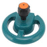 Garden Sprinkler Automatic Rotation 360 Degrees Durable ABS Round Base Widely Used Lawn Sprinkler for Garden Lawn Road