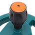 Garden Sprinkler Automatic Rotation 360 Degrees Durable ABS Round Base Widely Used Lawn Sprinkler for Garden Lawn Road