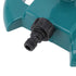 Garden Sprinkler Automatic Rotation 360 Degrees Durable ABS Round Base Widely Used Lawn Sprinkler for Garden Lawn Road