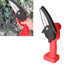 Mini Chainsaw Rechargeable Cordless Electric Chainsaw Wood Cutting Pruning Chain Saw for Garden