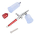 Paint Airbrush G1/8 DIY Airbrush Kit with Connector and Wrench for Home Decoration Model Printing