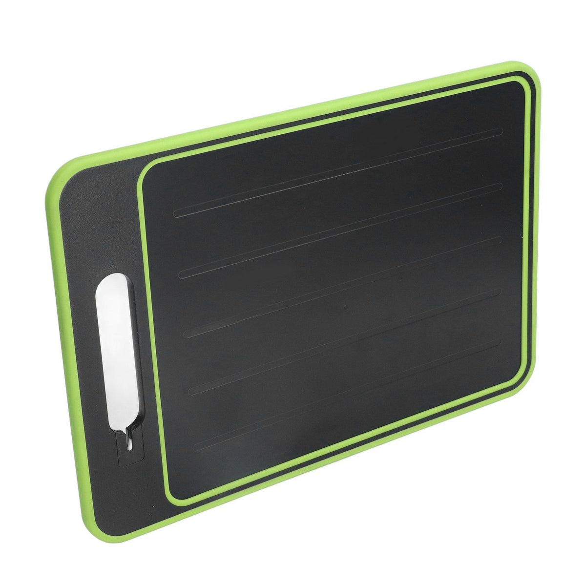 Multifunctional Cutting Board Rapid Thawing Aluminum Alloy Spray Paint Dual Sided Grinding Chopping Board with Knife Sharpener