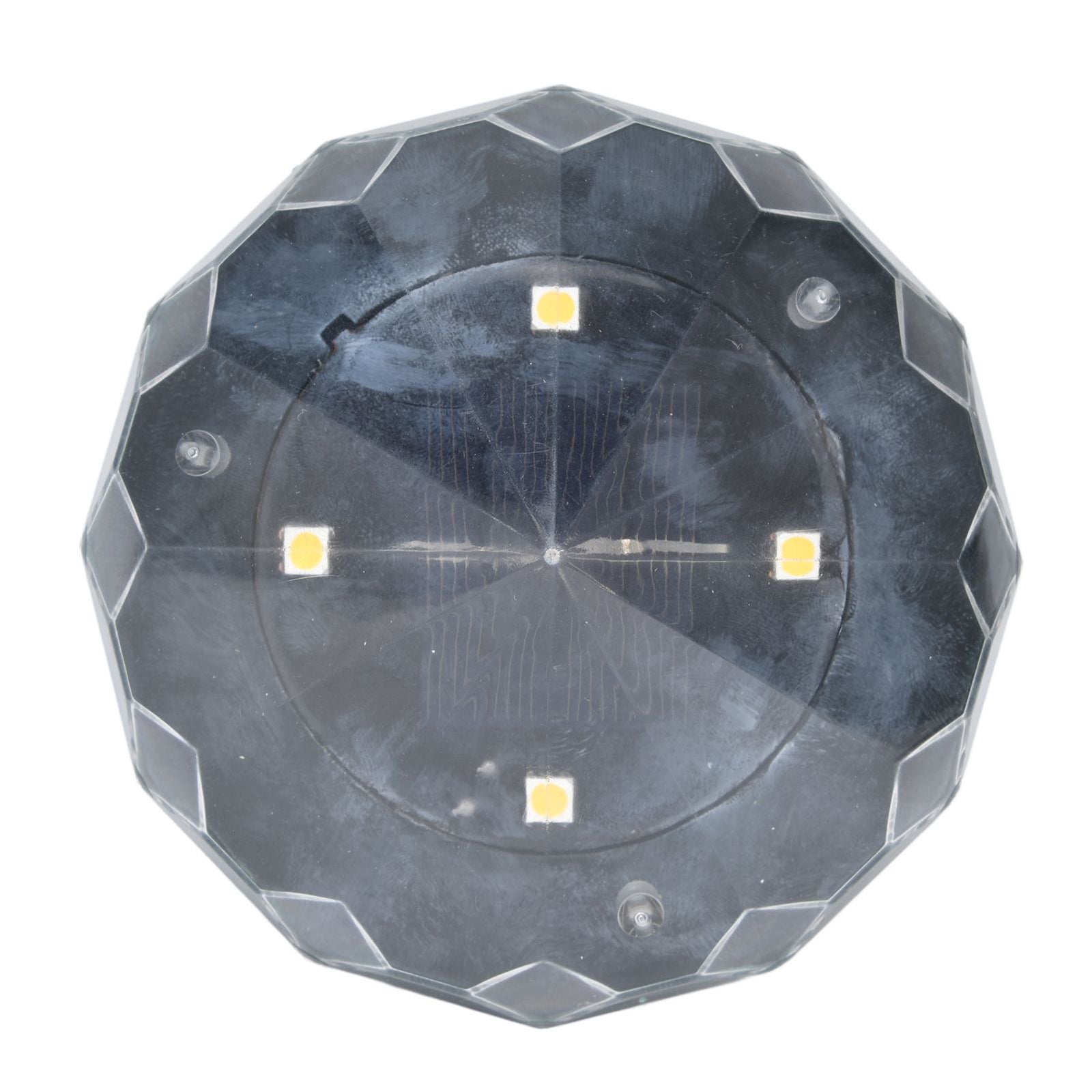 Solar Lawn Light Unique Diamond Design Waterproof LED Ground Insert Lamp for Courtyards Gardens Parks