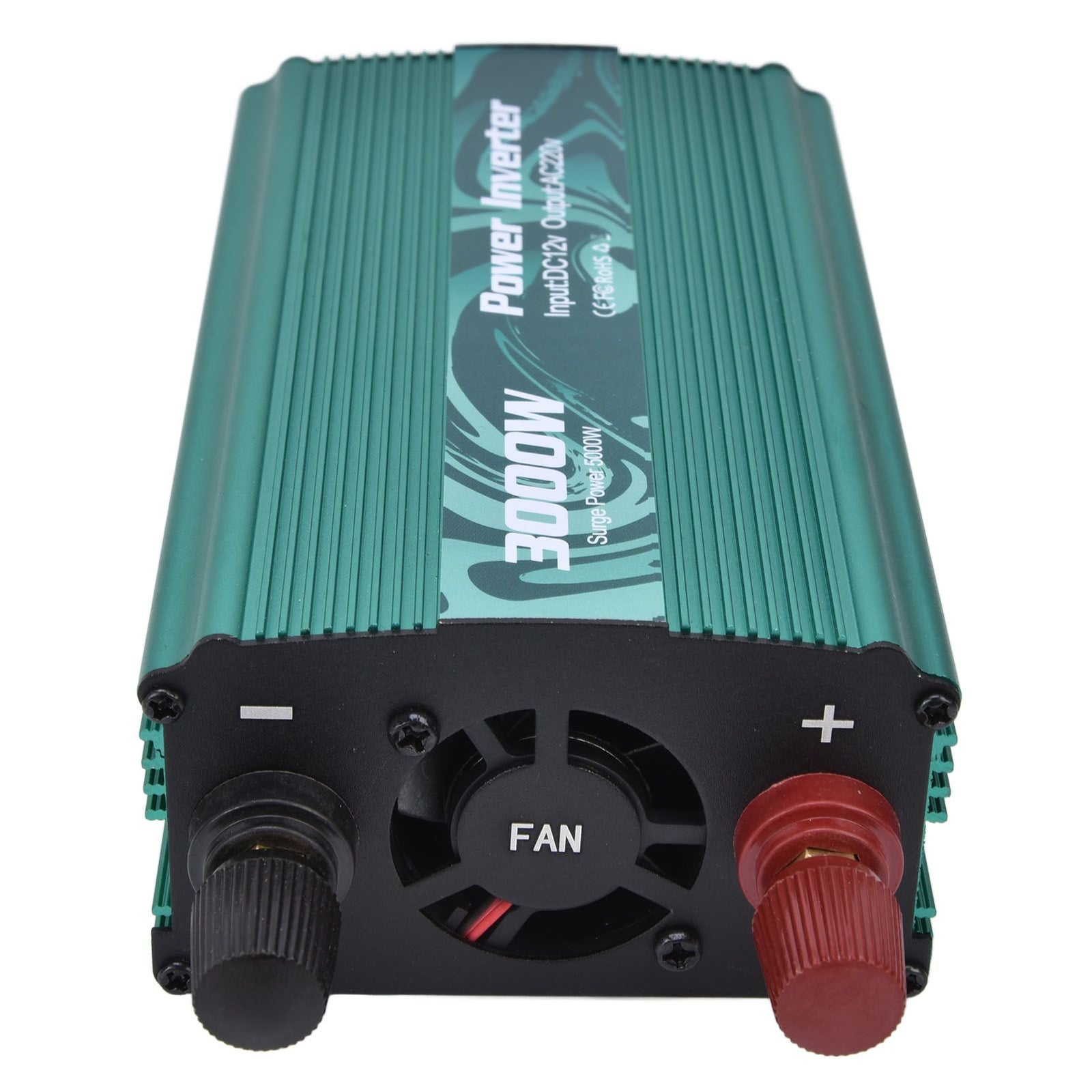 3000W Inverter Safe Modified Sine Wave Intelligent Power Converter for Refrigerator Induction Cooker DC12V to AC220V