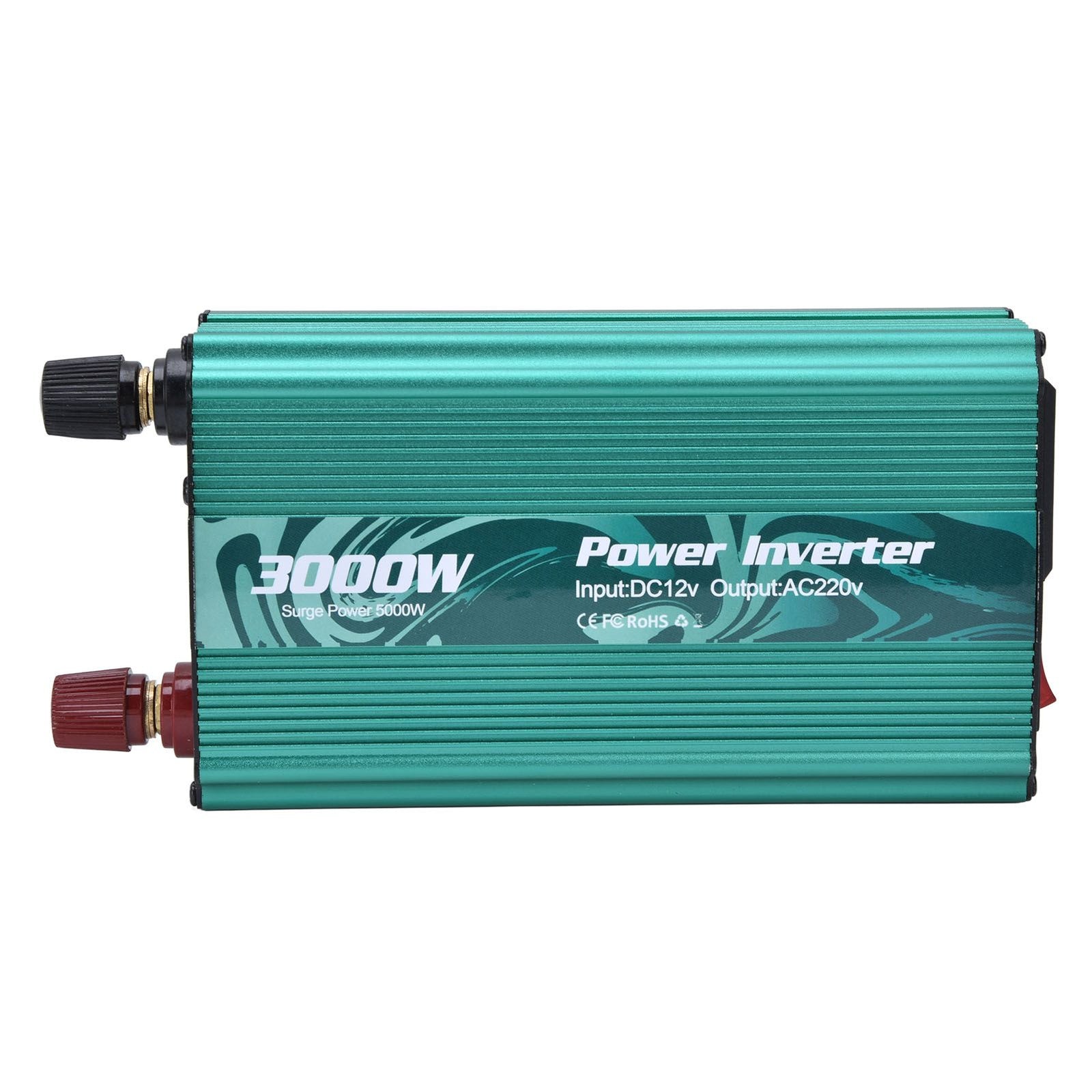 3000W Inverter Safe Modified Sine Wave Intelligent Power Converter for Refrigerator Induction Cooker DC12V to AC220V