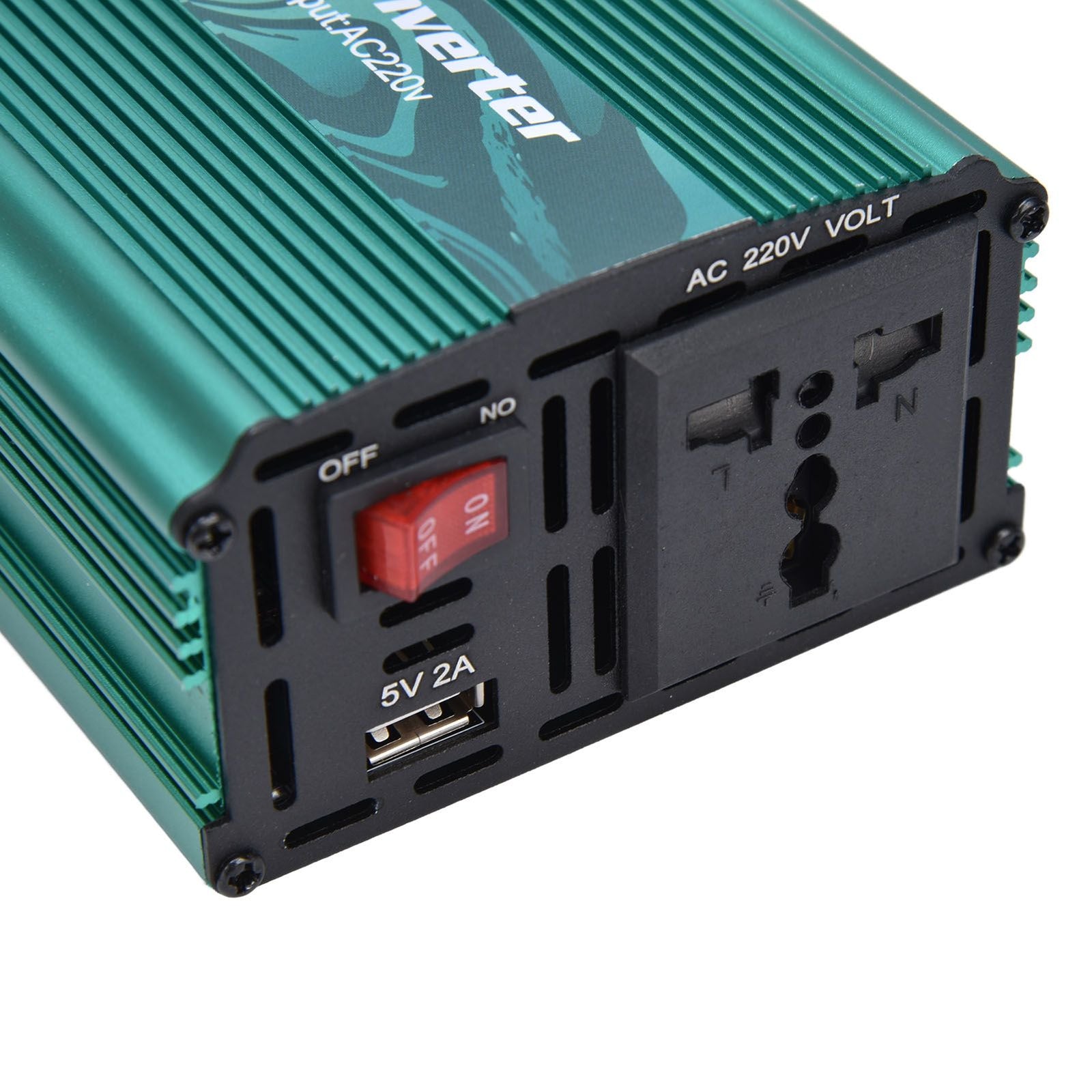 3000W Inverter Safe Modified Sine Wave Intelligent Power Converter for Refrigerator Induction Cooker DC12V to AC220V