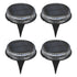 Solar Lawn Light IP65 Waterproof Solar Ground Light for Yard Deck Patio Pathway Walkway Warm Light