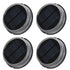Solar Lawn Light IP65 Waterproof Solar Ground Light for Yard Deck Patio Pathway Walkway Warm Light