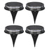 Solar Lawn Light IP65 Waterproof Solar Ground Light for Yard Deck Patio Pathway Walkway Warm Light