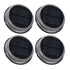 Solar Lawn Light IP65 Waterproof Solar Ground Light for Yard Deck Patio Pathway Walkway Warm Light