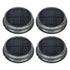 Solar Lawn Light IP65 Waterproof Solar Ground Light for Yard Deck Patio Pathway Walkway Warm Light