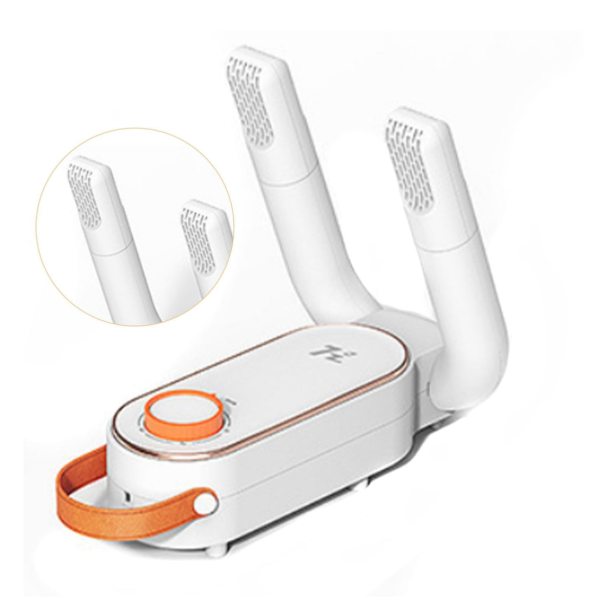 Shoe Dryer Fast Heating Odor Removal Reduce Moisture Adjustable Folding Boot Dryer CN Plug