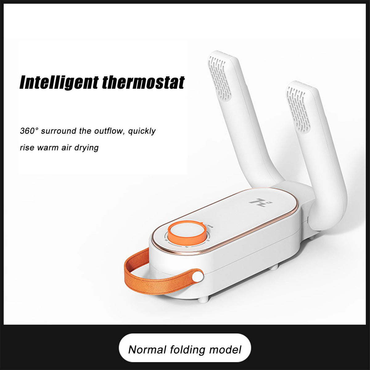 Shoe Dryer Fast Heating Odor Removal Reduce Moisture Adjustable Folding Boot Dryer CN Plug