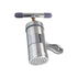 Manual Press Pasta Machine Stainless Steel Hand Wringing Noodles Making Machine with 5 Noodle Mould