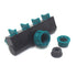 4 Way Water Splitter Garden Irrigation Watering Adapter Hose Connector for Garden Watering Lawn Maintenance European Faucet
