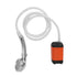 Portable Shower Camping Shower 3 Gears Adjustable Outdoor Camp Shower Pump Electric Rechargeable Portable Camping Shower Orange