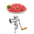 Manual Meat Grinder Aluminum Alloy Hand Crank Meat Vegetable Grinding Machine for Kitchen