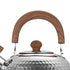 Water Kettle Stainless Steel Whistle Water Kettle Large Capacity Flat Bottomed for Gas Induction Cooker Boil Water 2L Hammer