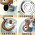Water Kettle Stainless Steel Whistle Water Kettle Large Capacity Flat Bottomed for Gas Induction Cooker Boil Water 2L Blue